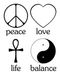 Peace Love Life Balance